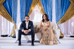 Bride and Groom at Reception Venue Bride and Groom at Reception Venue