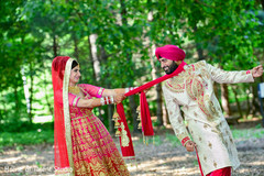 Bride and Groom Outdoors Bride and Groom Outdoors