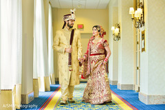 Indian Bride and Groom first look portraits,first look,indian bride,indian groom,indian wedding