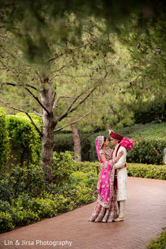 Bride and Groom Outdoor Portrait Bride and Groom Outdoor Portrait