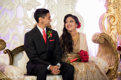 Bride and Groom at Reception Venue Bride and Groom at Reception Venue
