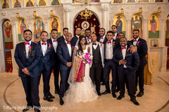 Bride and Groom with Groomsmen groomsmen,groomsmen fashion