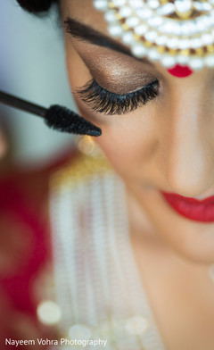 Indian bride getting ready Indian bride getting ready