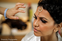 Beautiful Indian bride getting ready Beautiful Indian bride getting ready
