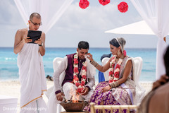 Indian groom in tears of happiness Indian groom in tears of happiness