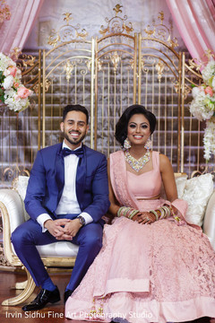 Indian Couple at their Beautiful Indian Celebration bridal sari,indian wedding,indian wedding celebration