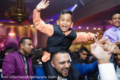 Sweet little kid dancing at indian wedding reception Sweet little kid dancing at indian wedding reception