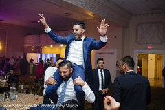 Indian groom dancing the night away Indian groom dancing the night away