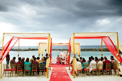 Gold and red indian ceremony wedding decoration. Gold and red indian ceremony wedding decoration.