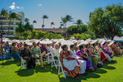 Watching an Indian Wedding Ceremony at the Sheraton Maui Resort & Spa