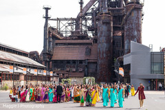Baraat entrance. Baraat entrance.
