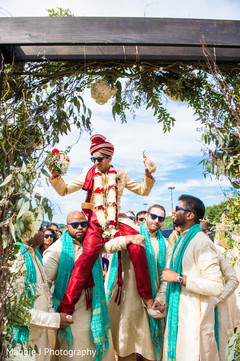 Indian groom baraat entrance. Indian groom baraat entrance.
