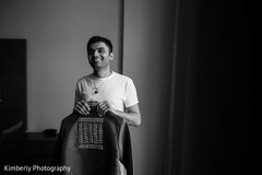 Indian groom getting ready Indian groom getting ready