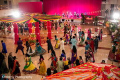 Family having fun during Garba Family having fun during Garba