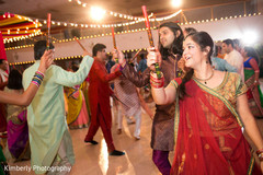 Family having fun during Garba Family having fun during Garba