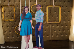 Indian Bride and Groom Portrait Indian Bride and Groom Portrait