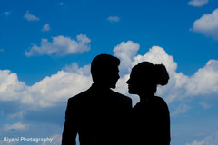 Indian Bride and Groom Portrait Indian Bride and Groom Portrait
