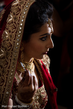 Indian bride looking stunning. Indian bride looking stunning.