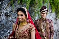 Indian groom ready to surprise his maharani.
