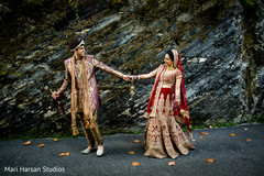 Cute indian bride and groom photography.