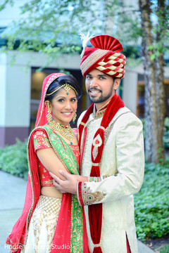 Indian bride and groom portrait. indian wedding photography,indian bride and groom,indian wedding photography session