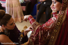 Indian Bride Getting Ready Indian Bride Getting Ready