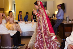 Indian Bride and Getting Ready Indian Bride and Getting Ready