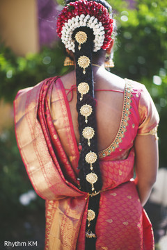 South Indian bridal hairstyle South Indian bridal hairstyle