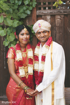 South Indian wedded couple South Indian wedded couple