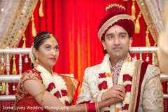 Bride and Groom Wedding Day Portrait