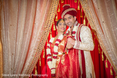 Bride and Groom Wedding Day Portrait