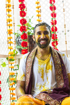 Indian groom during Sangeet! Indian groom during Sangeet!