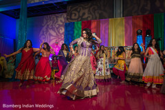 Maharani dancing and having fun during Sangeet Maharani dancing and having fun during Sangeet