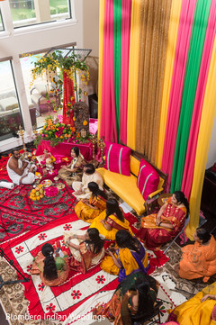 Family enjoying Sangeet Family enjoying Sangeet