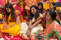 Family enjoying Sangeet Family enjoying Sangeet