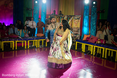 Dancing and having fun during Sangeet Dancing and having fun during Sangeet