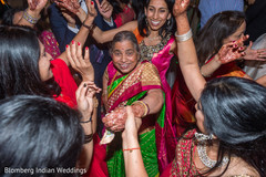 Dancing and having fun during Sangeet Dancing and having fun during Sangeet