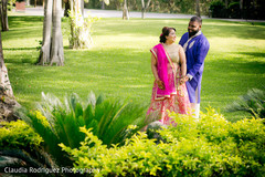 Indian Bride and Groom Portrait Indian Bride and Groom Portrait