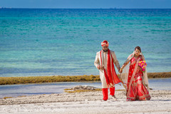Indian Bride and Groom Destination Portrait Indian Bride and Groom Destination Portrait