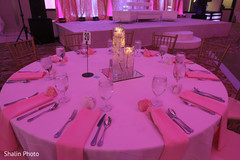 Indian wedding reception table. Indian wedding reception table.