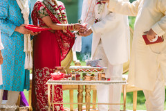 Bride and Groom Indian Wedding Ceremony Bride and Groom Indian Wedding Ceremony