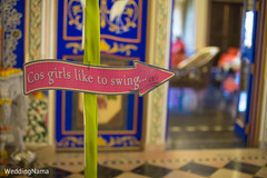 Indian wedding arrow directional sign. Indian wedding arrow directional sign.