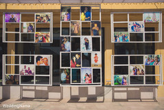 Photo wall decoration. Photo wall decoration.