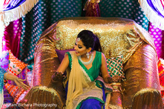 Indian Bride at Mehndi Night Indian Bride at Mehndi Night