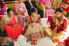 Indian Bride at Ceremony Indian Bride at Ceremony