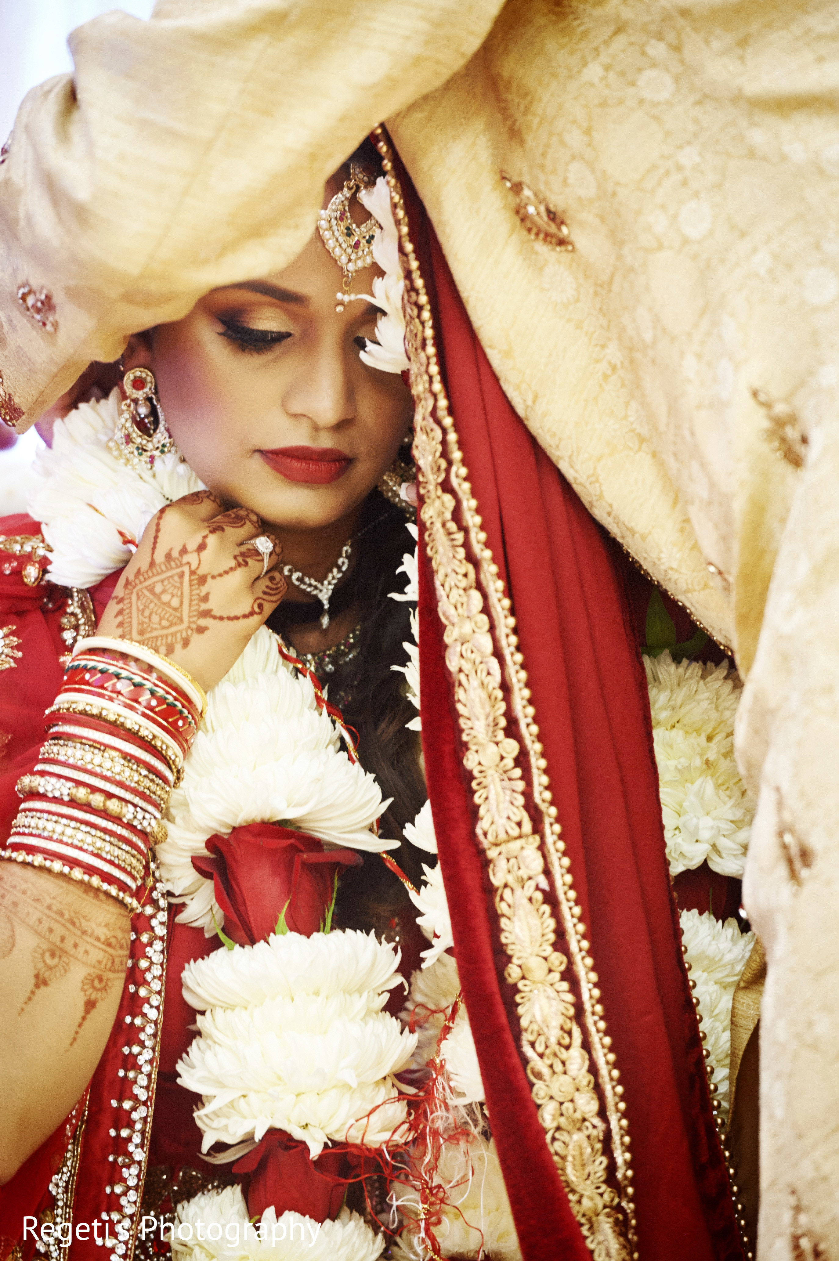 Indian bride during the wedding ceremony. | Photo 83067