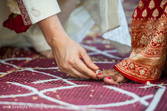 Indian Bride and Groom Wedding Day Portrait Indian Bride and Groom Wedding Day Portrait
