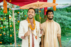 Groom at Indian Fusion Wedding Groom at Indian Fusion Wedding