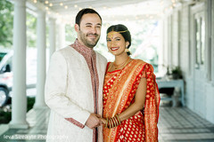 Indian Fusion Wedding Day Portrait Indian Fusion Wedding Day Portrait