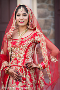 Lovely maharani in her wedding lengha Lovely maharani in her wedding lengha